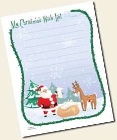 Christmas Lists For Santa