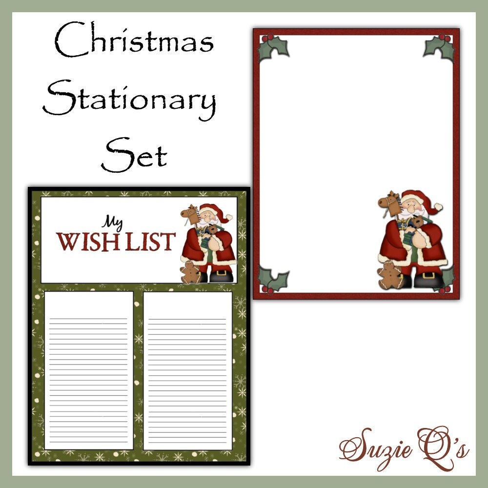 Christmas Lists For Santa