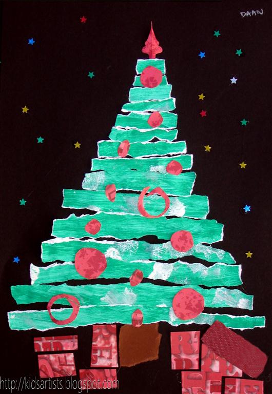 Christmas Pictures For Kids To Paint