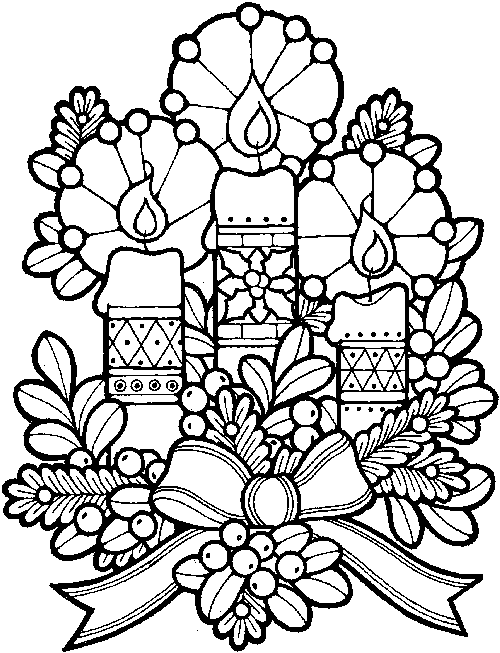 Christmas Pictures To Color Printable