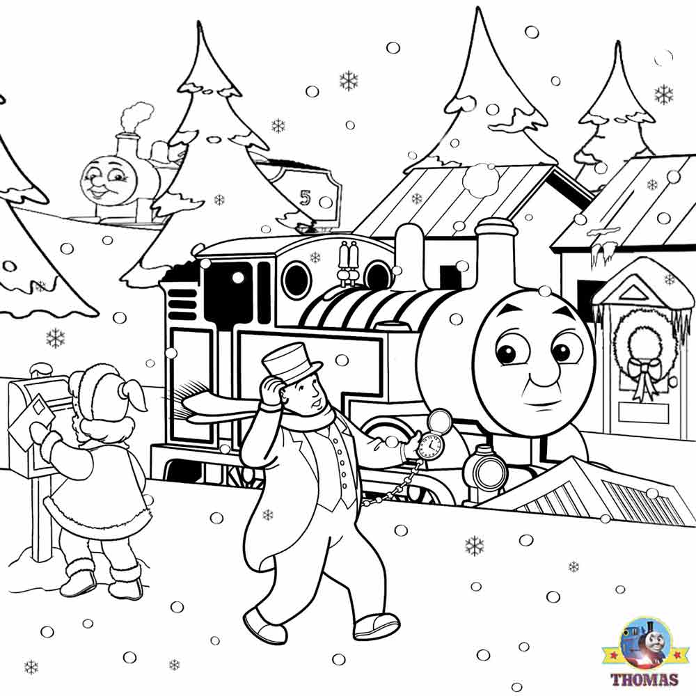 Christmas Pictures To Colour Free