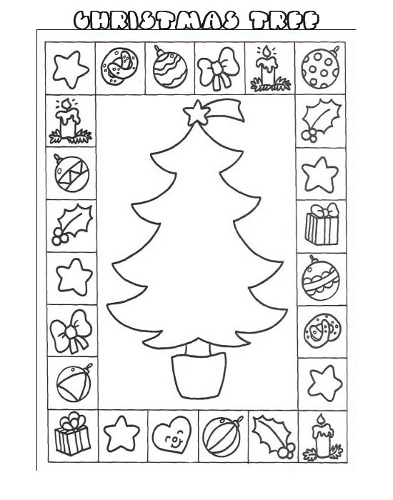 Christmas Pictures To Colour In For Adults