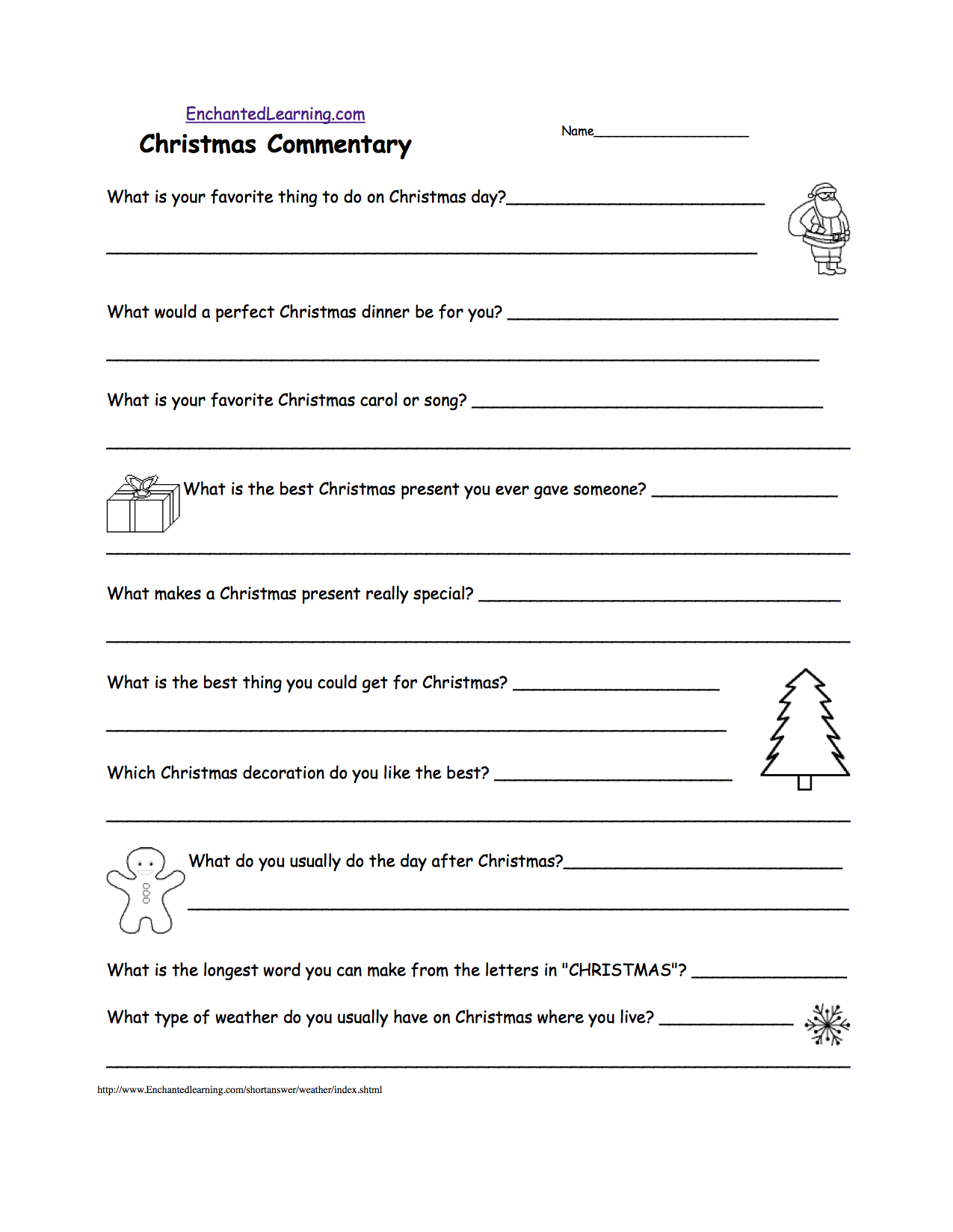 Christmas Quiz Questions For Kids