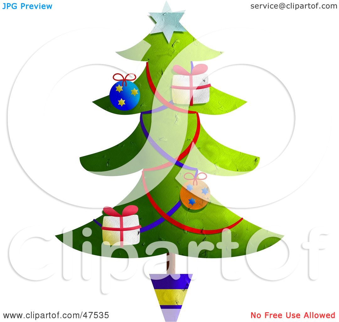 Christmas Tree Clip Art Free