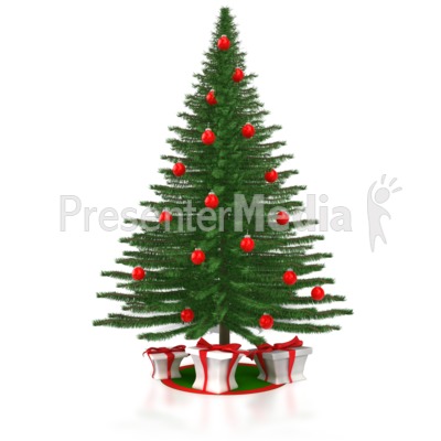 Christmas Tree Clip Art With Presents