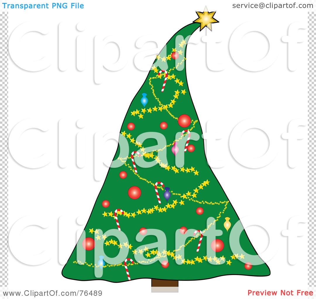 Christmas Tree Decorations Clipart