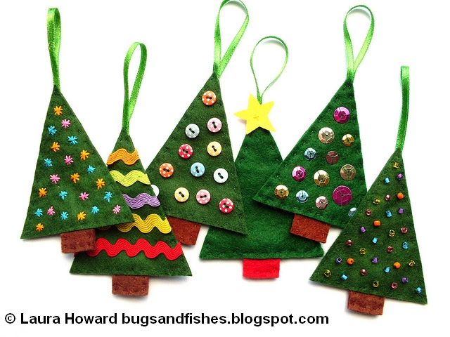 Christmas Tree Decorations To Make Free Patterns