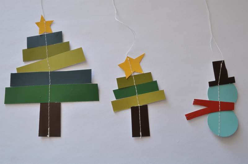 Christmas Tree Decorations To Make Out Of Paper