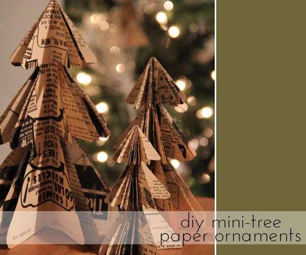 Christmas Tree Decorations To Make Out Of Paper