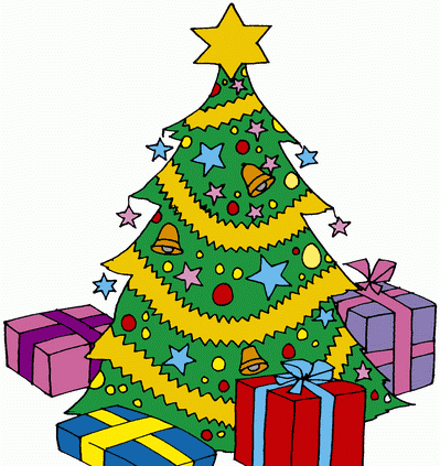 Christmas Tree Pictures For Kids To Colour In