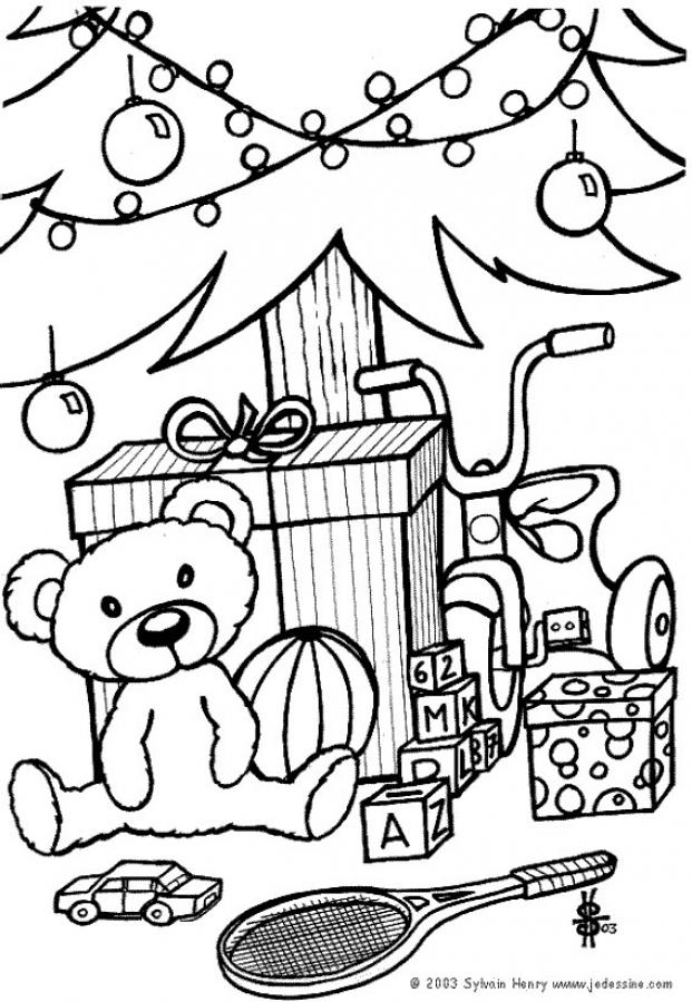 Christmas Tree Pictures To Colour In