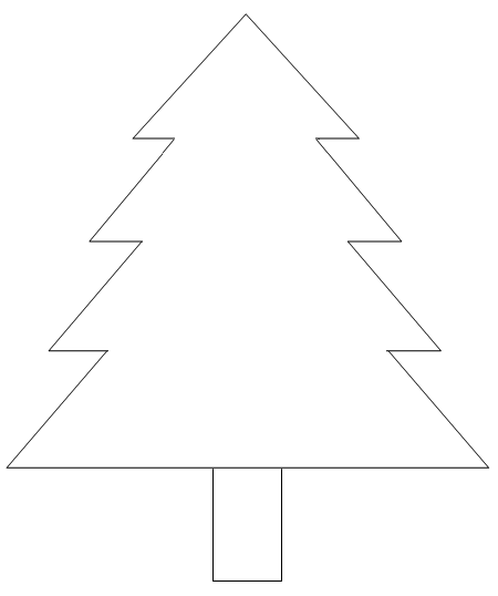 Christmas Tree Pictures To Print