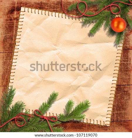 Christmas Tree Template For Cards