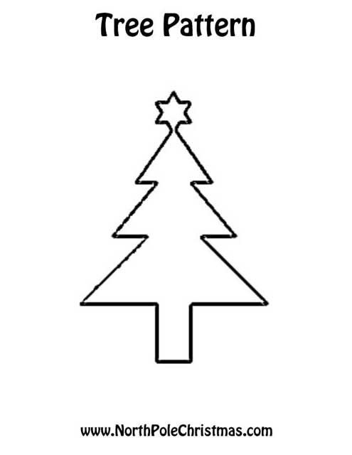 Christmas Tree Template Free