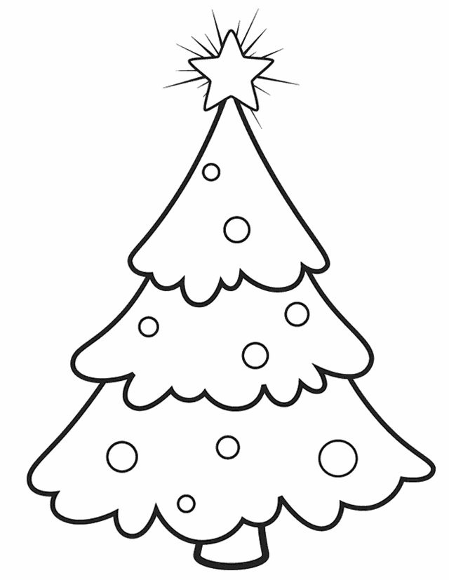 Christmas Tree Template Printable