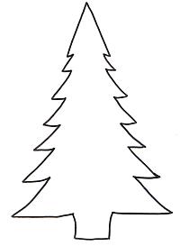 Christmas Tree Template Printable