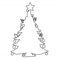 Christmas Tree Template Printable