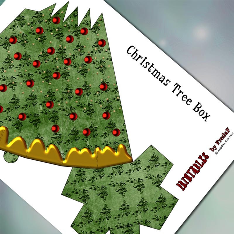 Christmas Tree Template Printable A4