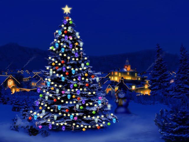 Christmas Tree Wallpaper Desktop