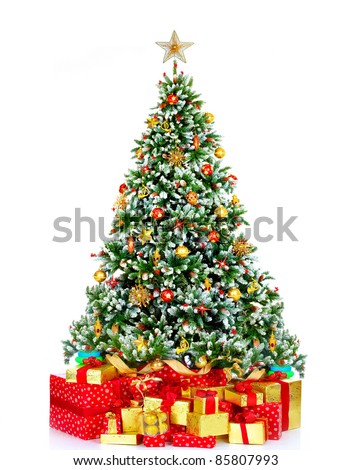 Christmas Tree With Presents