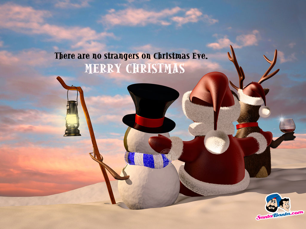 Christmas Wallpaper Santabanta