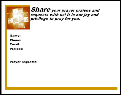 Church Membership Card Template