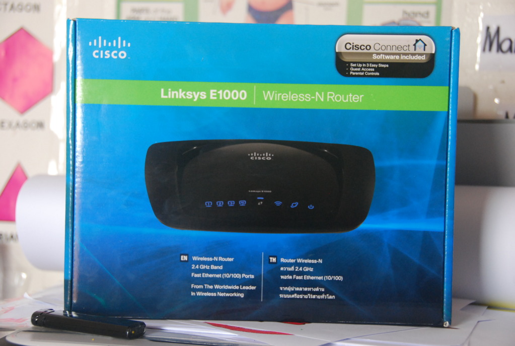 Cisco Linksys E1000 Wireless N Router