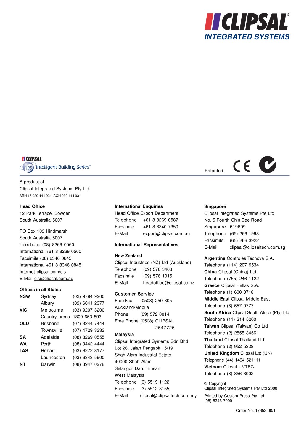 Clipsal Switches Thailand