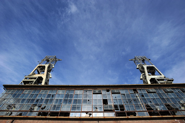 Clipstone Colliery Headstocks