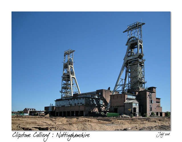 Clipstone Colliery Headstocks