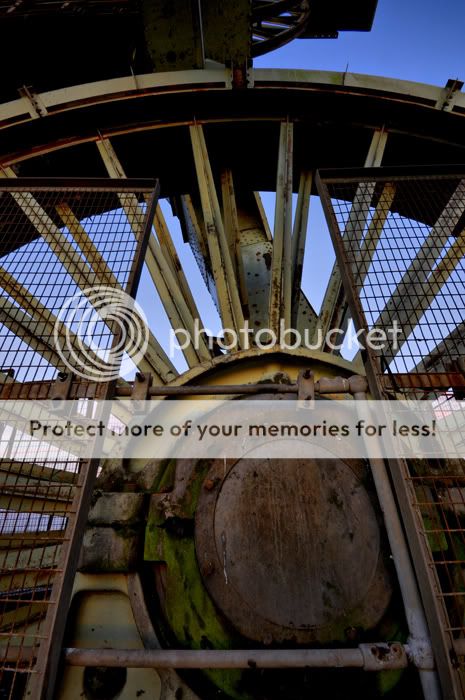 Clipstone Colliery Headstocks Demolition