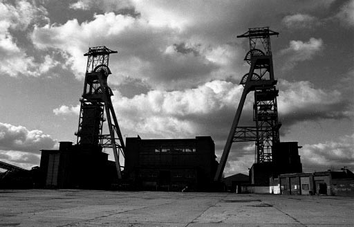 Clipstone Colliery Headstocks Demolition