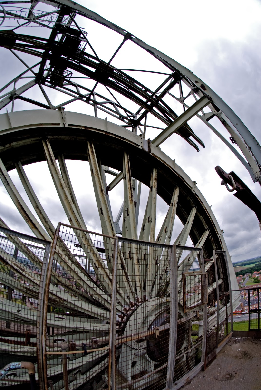 Clipstone Colliery Headstocks Demolition