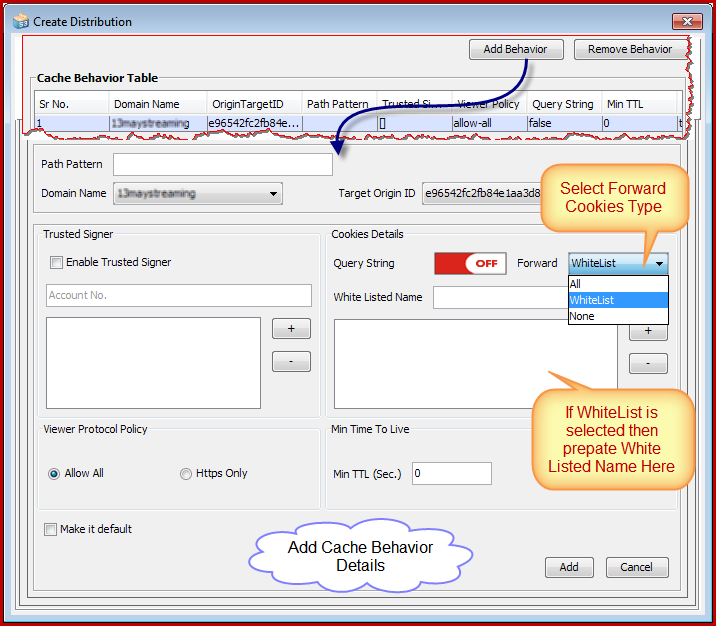 Cloudfront Command Line Tools