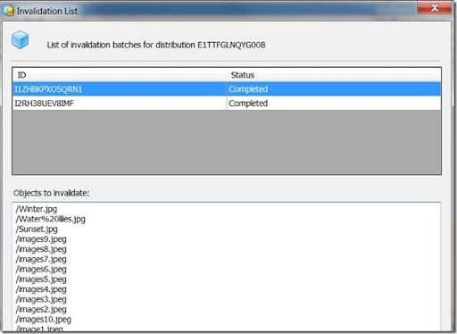 Cloudfront Invalidation All