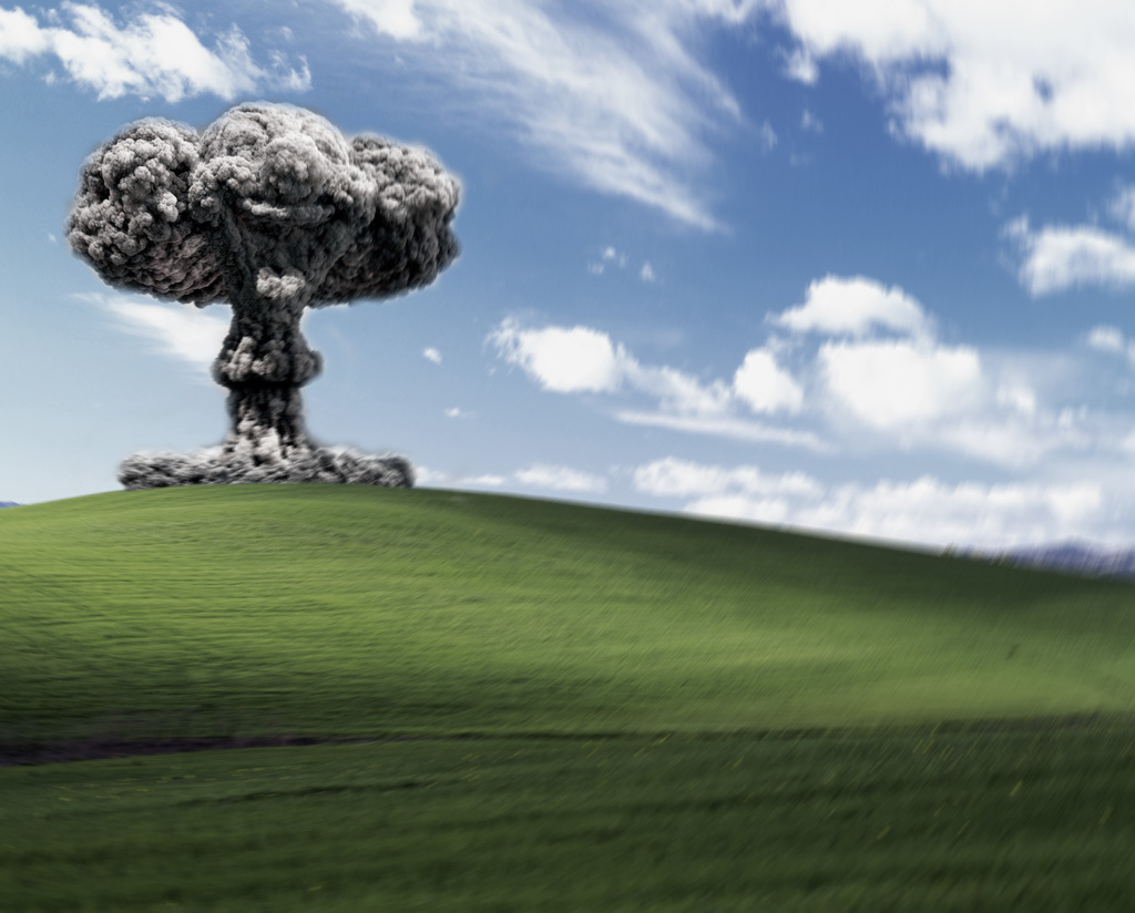 Clown Atomic Bomb Wallpaper