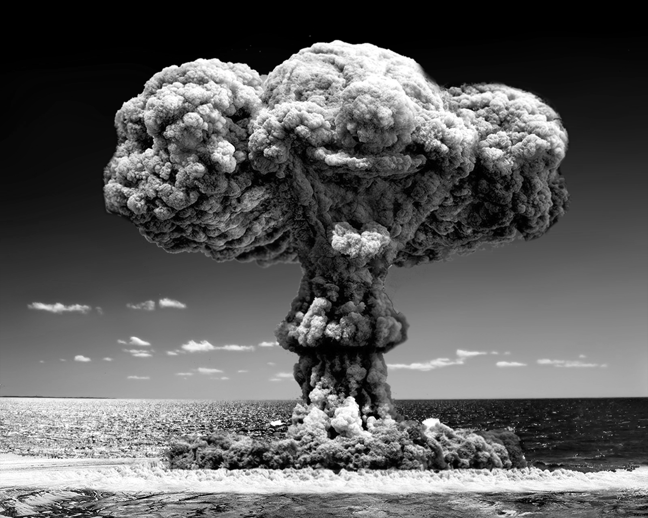 Clown Atomic Bomb Wallpaper