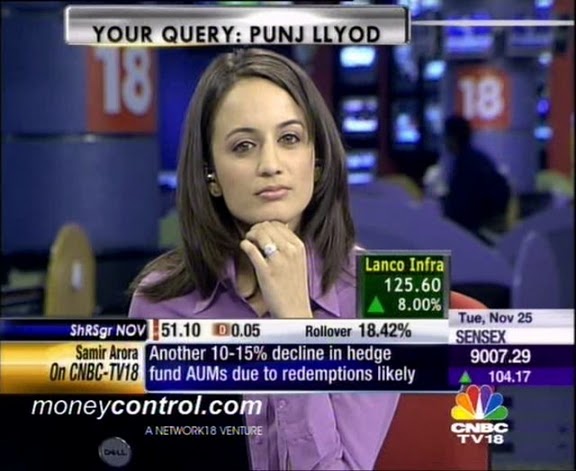 Cnbc Tv18 Anchors Hot