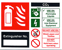 Co2 Fire Extinguisher Symbol