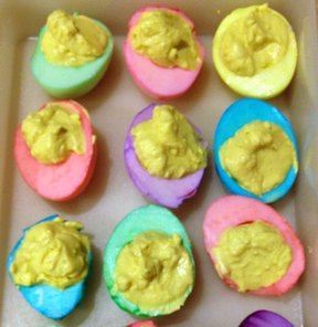 Colored Deviled Eggs For Easter Tips