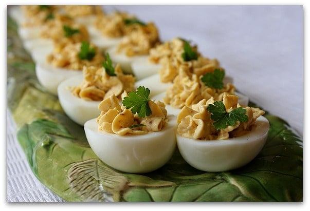 Colored Deviled Eggs Recipe