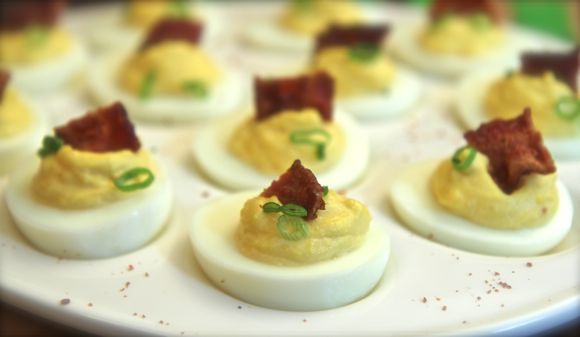 Colored Deviled Eggs Recipe