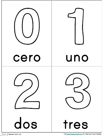 Colors In Spanish Worksheet