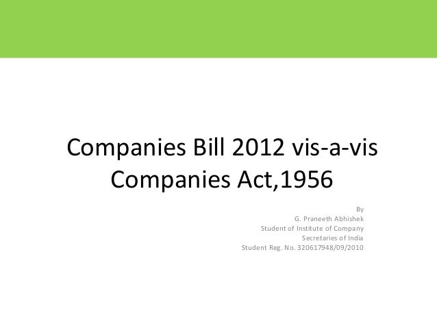 Companies Bill