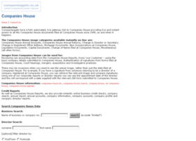 Companies House Uk Forms