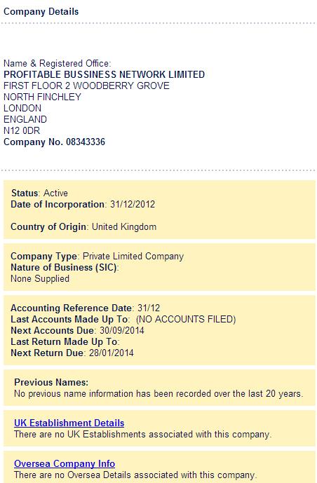 Companies House Uk Webcheck