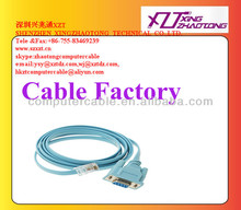 Console Cable 6ft With Rj45 And Db9f