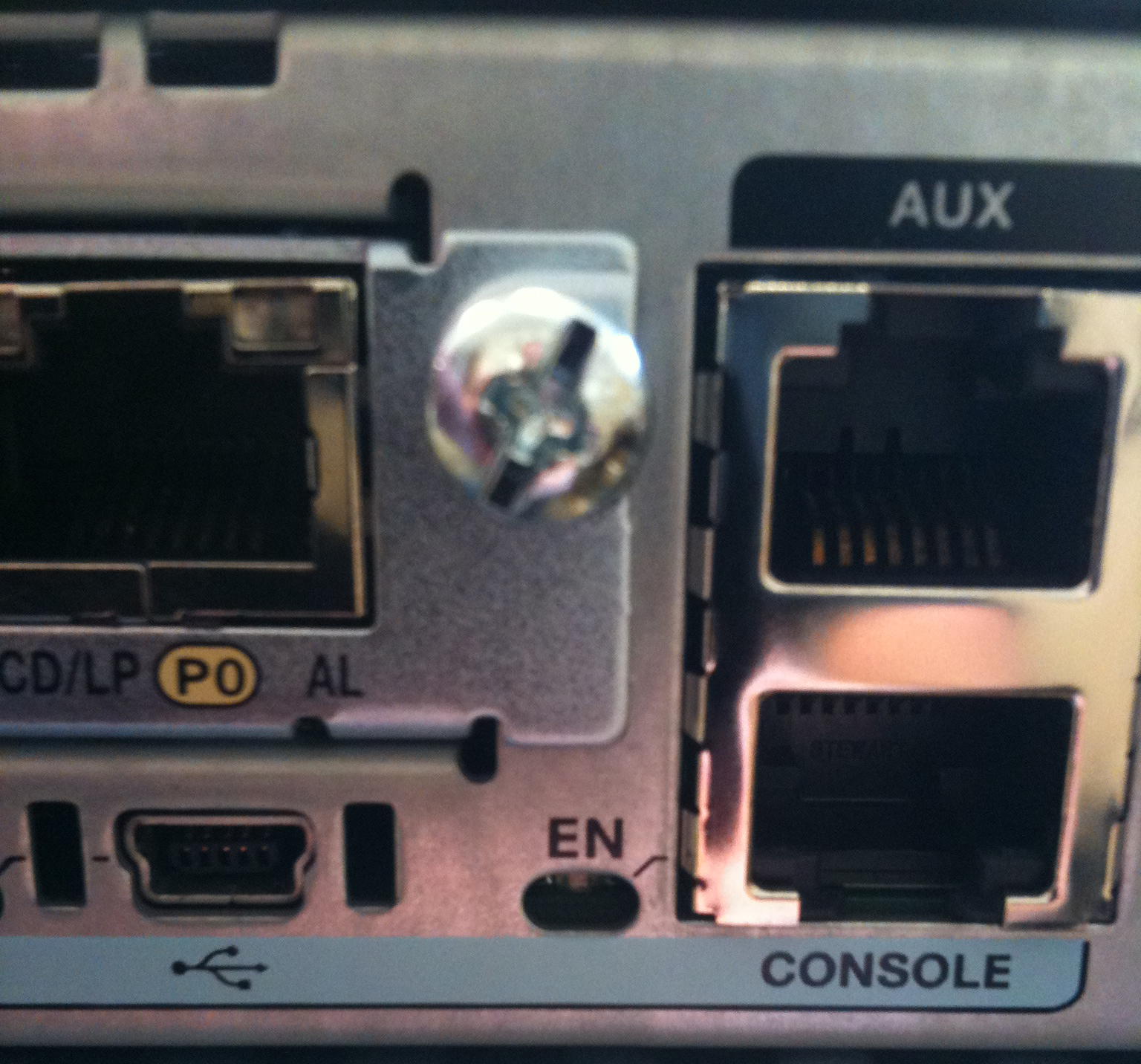 Console Port Cisco