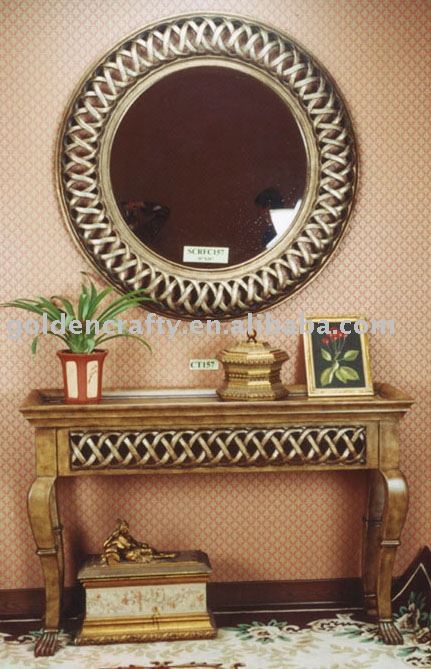 Console Table With Mirror