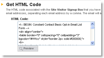 Contact Html Code